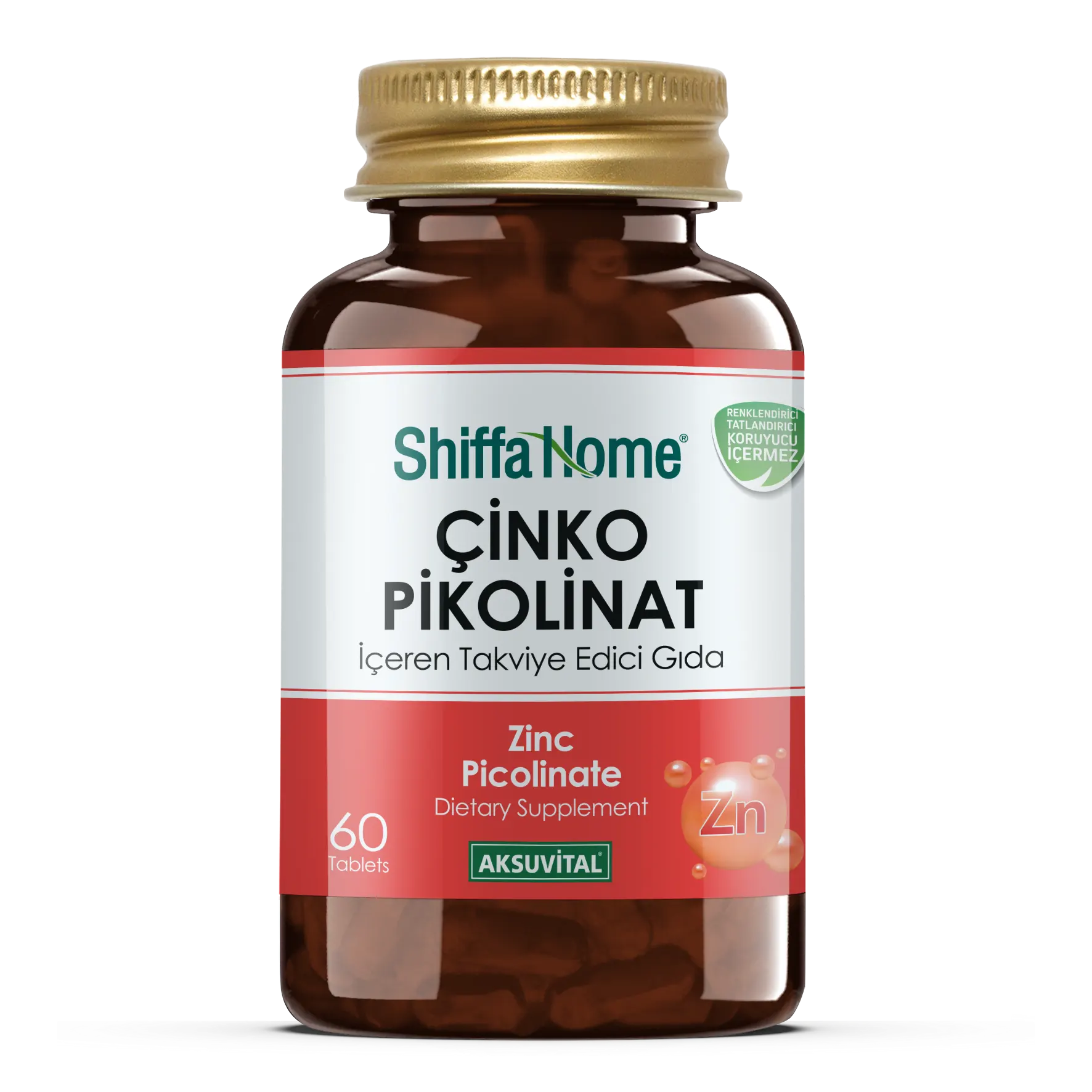 Shiffa Home Çinko Pikolinat 500 Mg 60 Kapsül