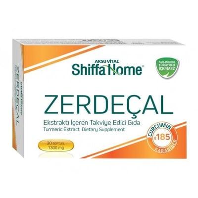 Shiffa Home Zerdeçal Ekstraktı 1300 Mg 30 Softjel Kapsül