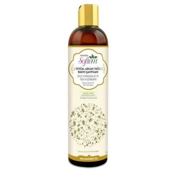 Softem Doğal Argan Yağlı Saç Bakım Şampuanı 400 ML