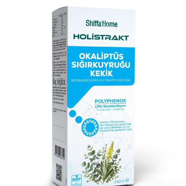 Shiffa Home Holistrakt Okaliptus Sığırkuyruğu Kekik Ekstreleri İçeren Sıvı Takviye Edici Gıda 250 ML
