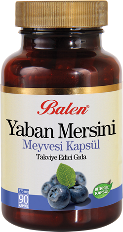 Balen Yaban Mersini Meyvesi Ekstraktı 375 Mg 90 Kapsül