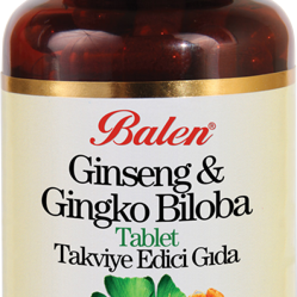 Balen Ginseng Ginkgo Biloba 720 Mg 120 Tablet
