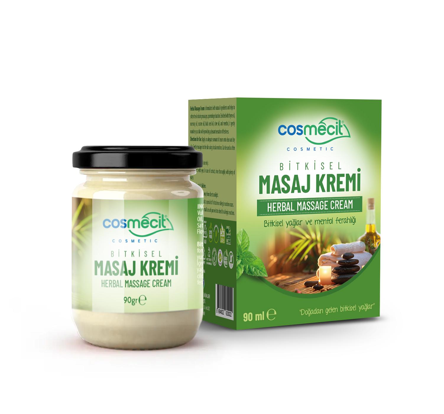 Cosmecit Bitkisel Masaj Kremi 90 Gr