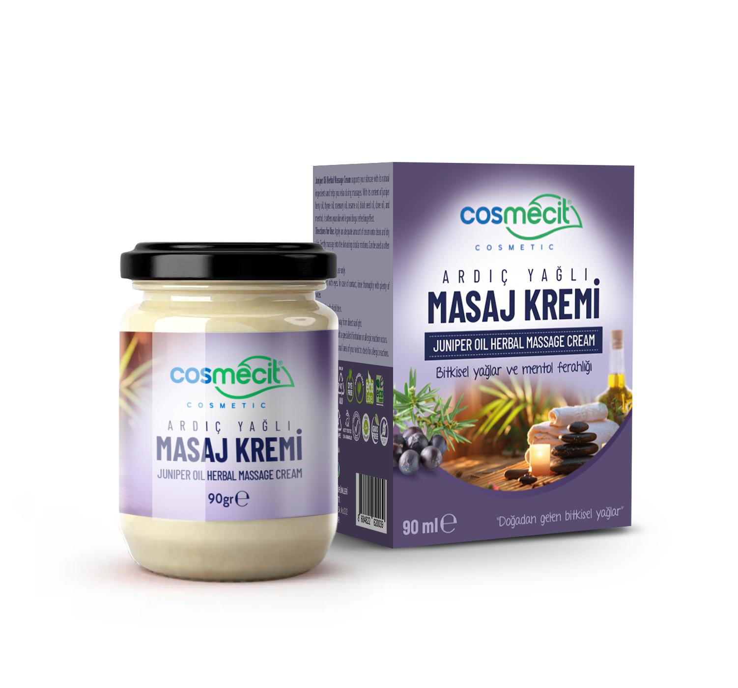 Cosmecit Ardıç Yağlı Masaj Kremi 90 Gr