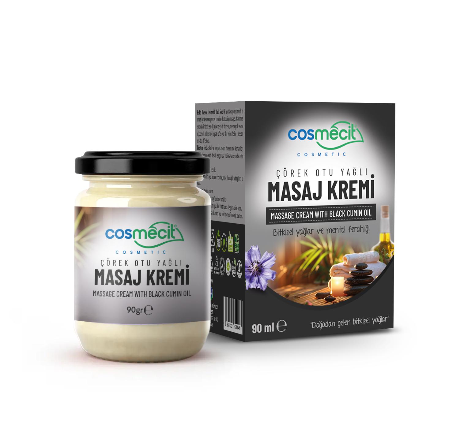 Cosmecit Çörekotu Yağlı Masaj Kremi 90 Gr